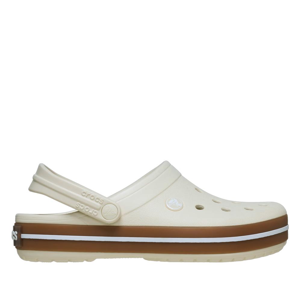 Žabky pánské Crocs Crocband Gum Clog 212756-2MD - bílé