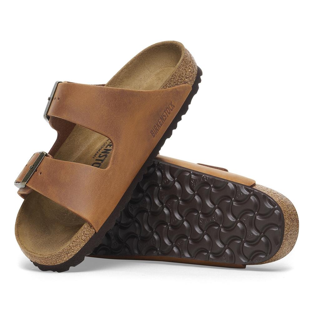 Žabky pánské Birkenstock Arizona 1028272 - hnědé