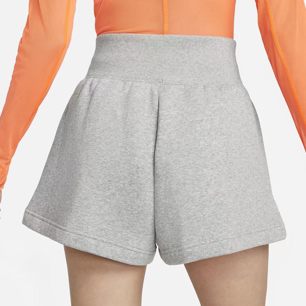 Dámské krátké kalhoty Nike Sportswear Phoenix Fleece FD1409-063 - šedivé