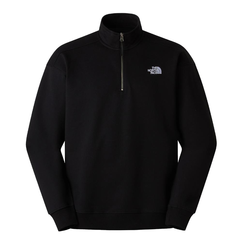 Mikina pánské The North Face Oversize 1/4 Zip Crew 0A8F24JK31 - černé