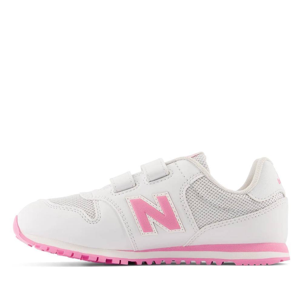 Dětské boty New Balance PV500QP1 - bílé