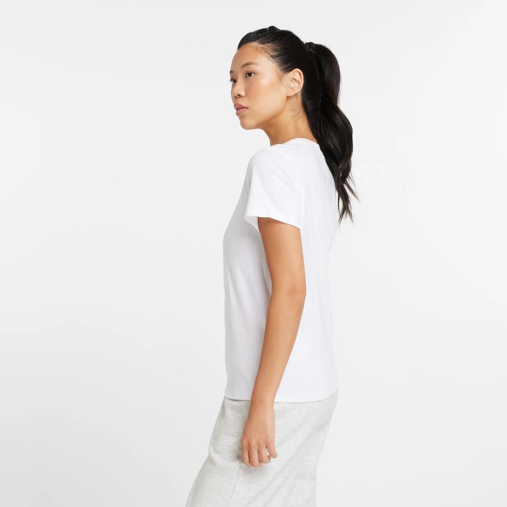 Dámské tričko New Balance WT43582WT - bílé