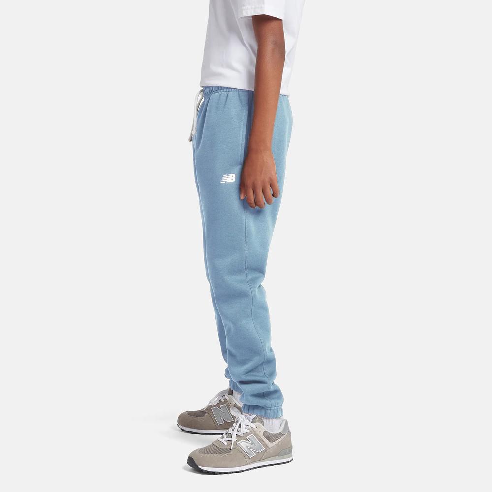 Dětské kalhoty New Balance LAKB0007HEB - modré