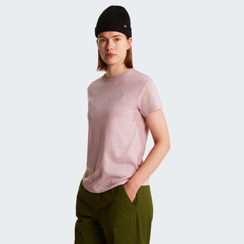 Dámská tričko The North Face Evolution Simple Dome 0A8FX70SO1 - růžové