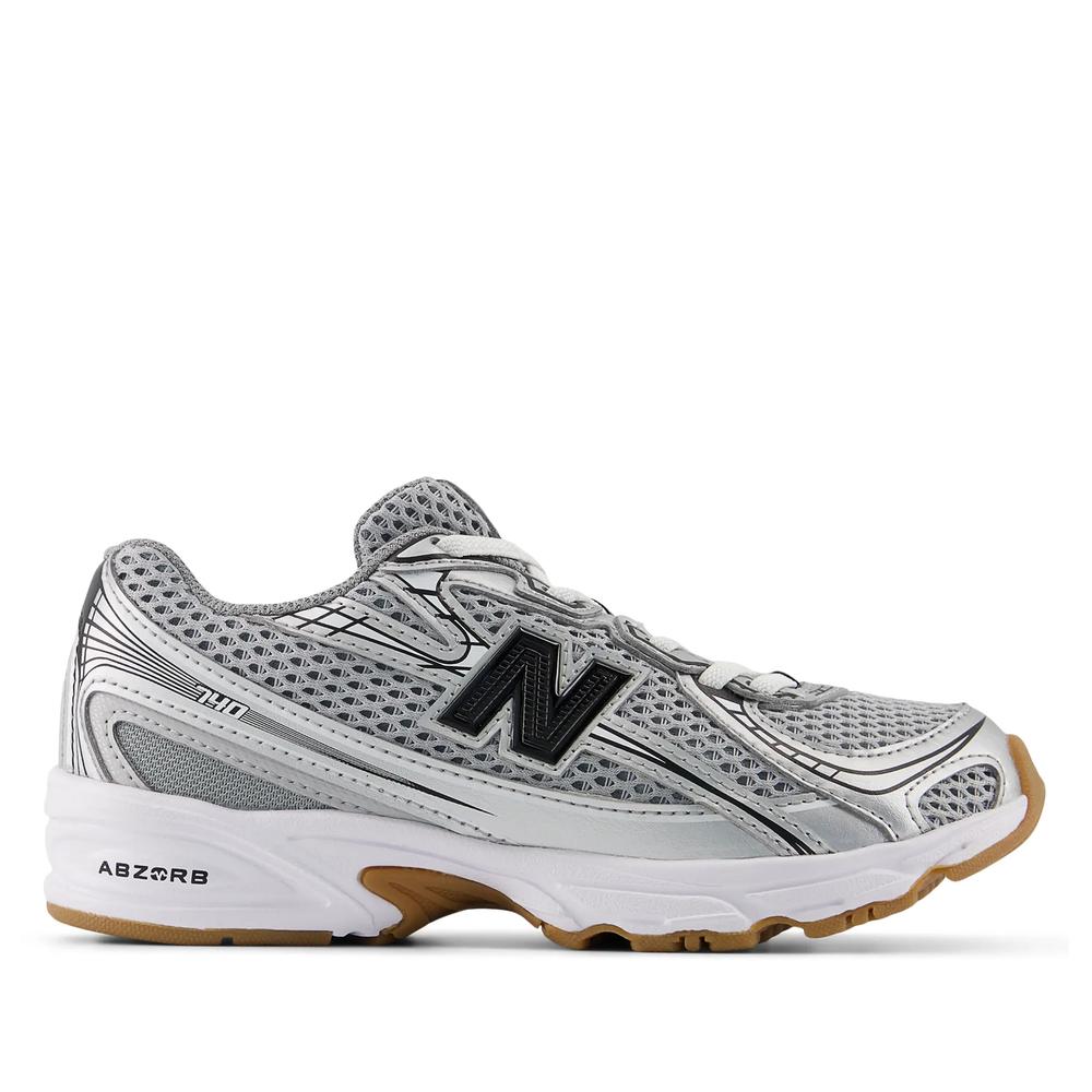 Dětské boty New Balance PZ740GB - šedivé