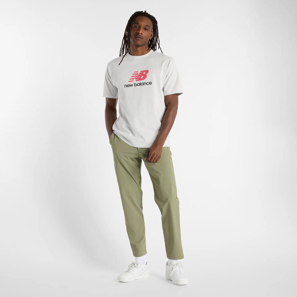 Pánské tričko New Balance MT51500AHH - šedivé