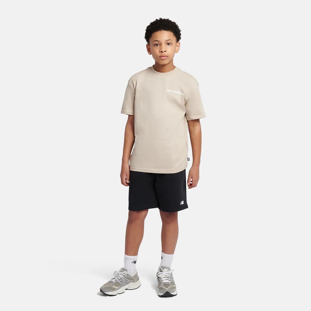 Dětské tričko New Balance YT61A21ATWF - béžové