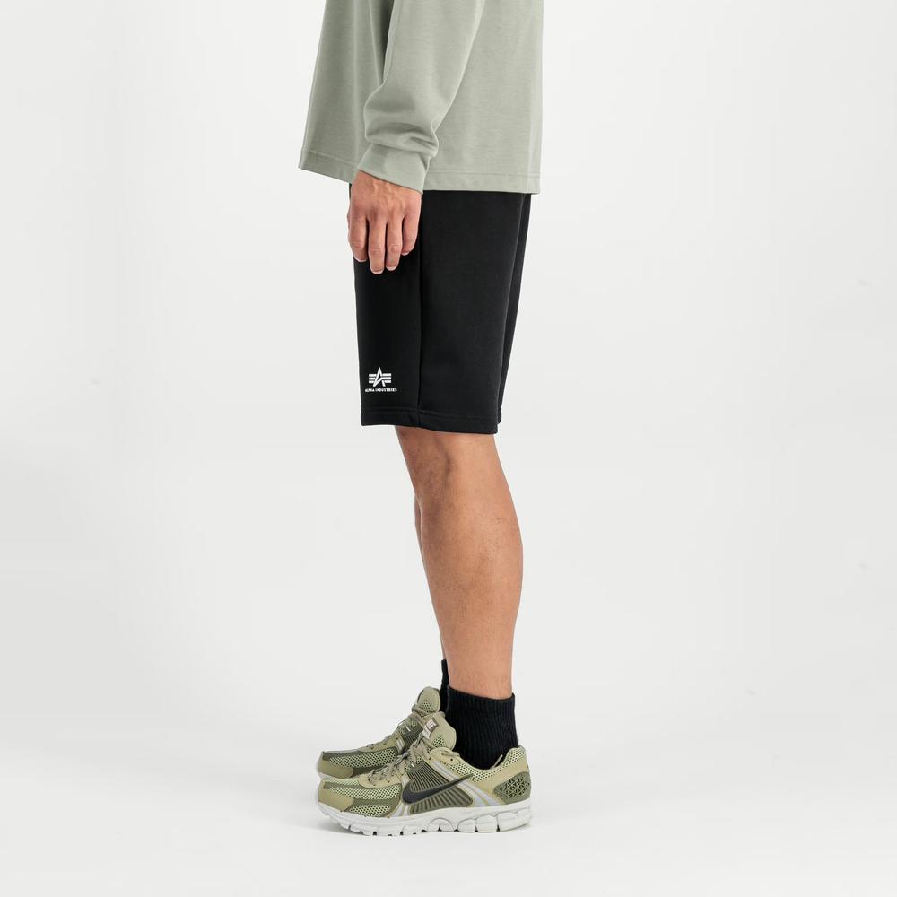 Pánské krátké kalhoty Alpha Industries Small Logo II 15636703 - černé