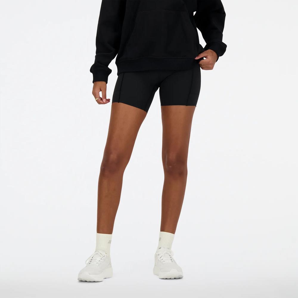 Dámské šortky New Balance WS41271BK - černé