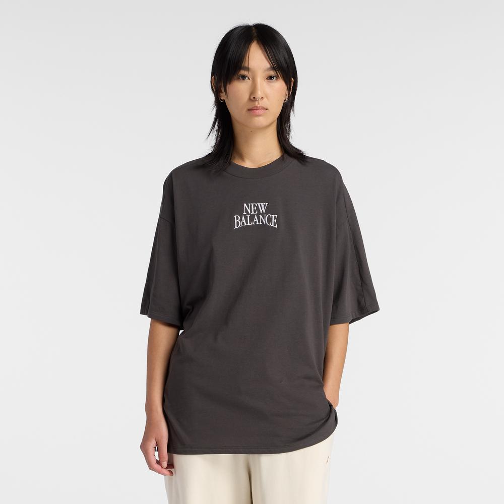 Dámské tričko New Balance WT61974VABR - černé