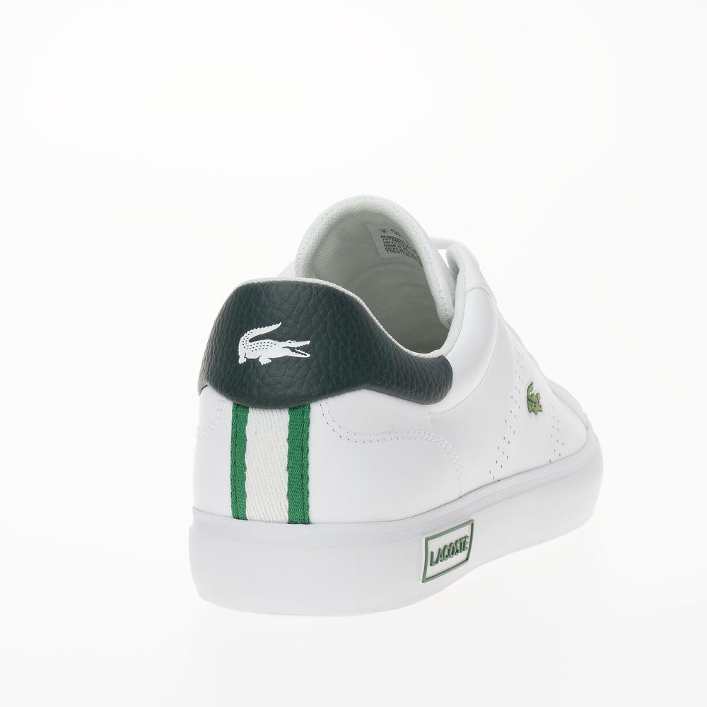 Boty Lacoste Powercourt 2.0 124 3 SMA 747SMA0110-1R5 - bílé