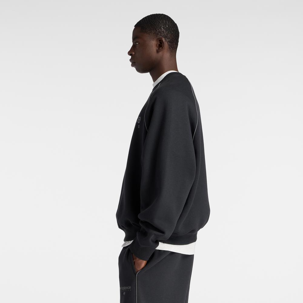 Pánská mikina New Balance MT61U4JOBK - černé