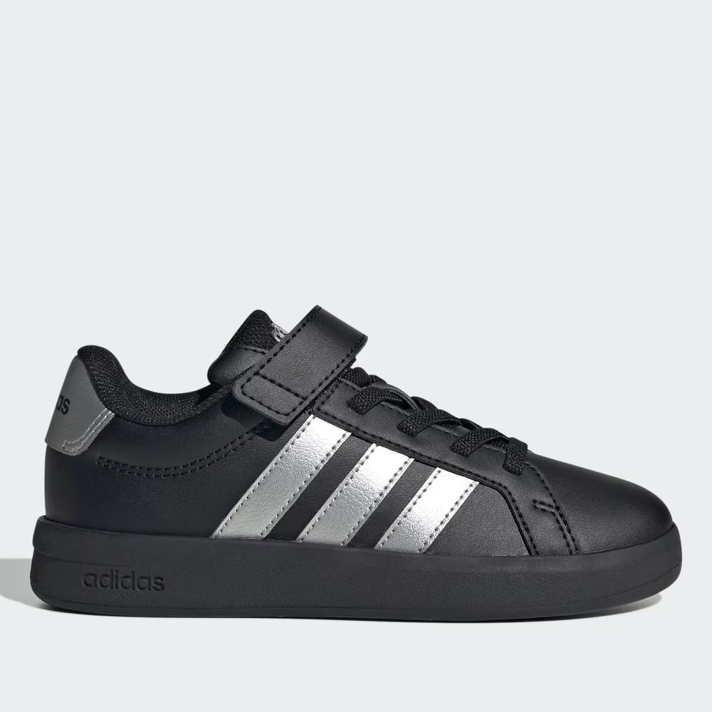 Dětské boty adidas Grand Court 3.0 KI7191 - černé