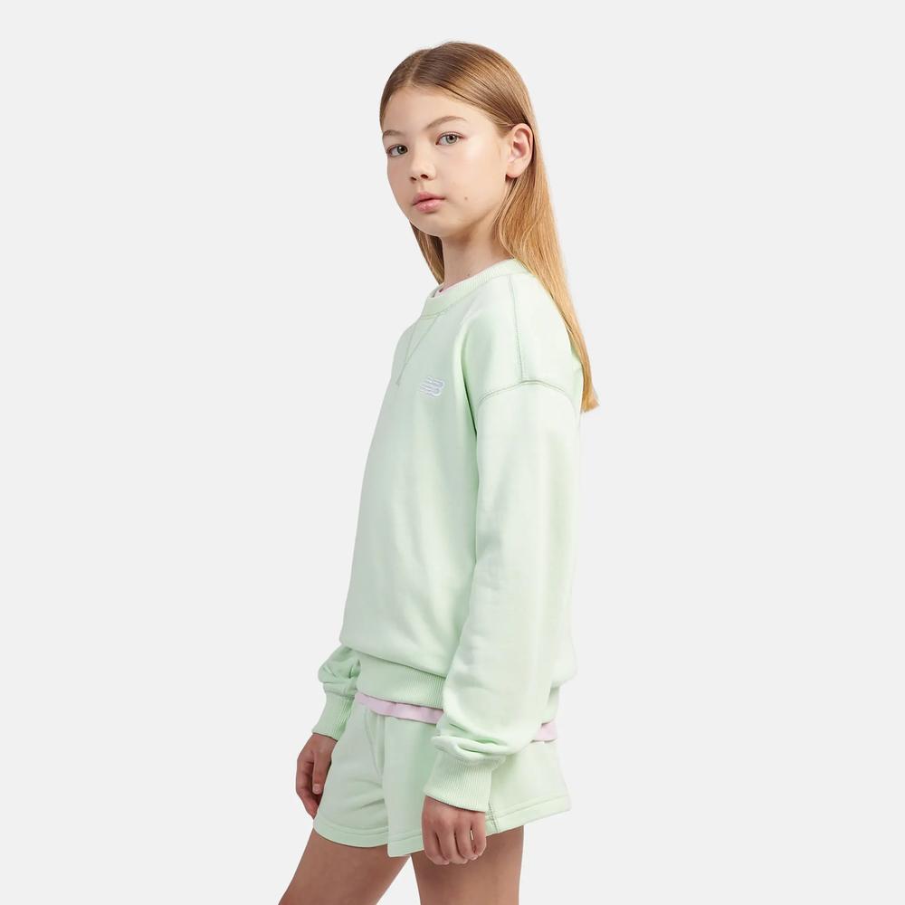 Dětské mikinaNew Balance LAKG0055MEW - mátové