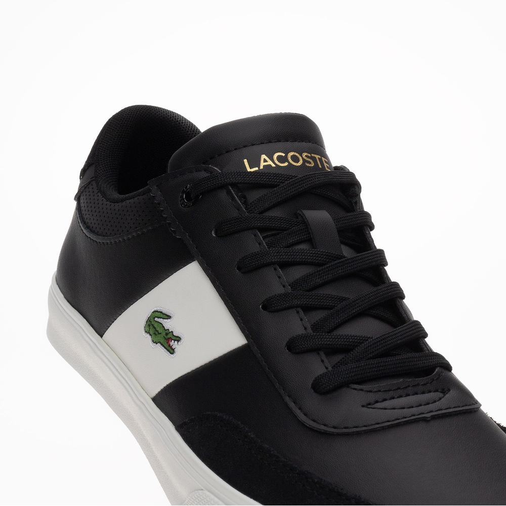 Boty Lacoste Court-Master Pro 2221 744SMA0037-454 - černé