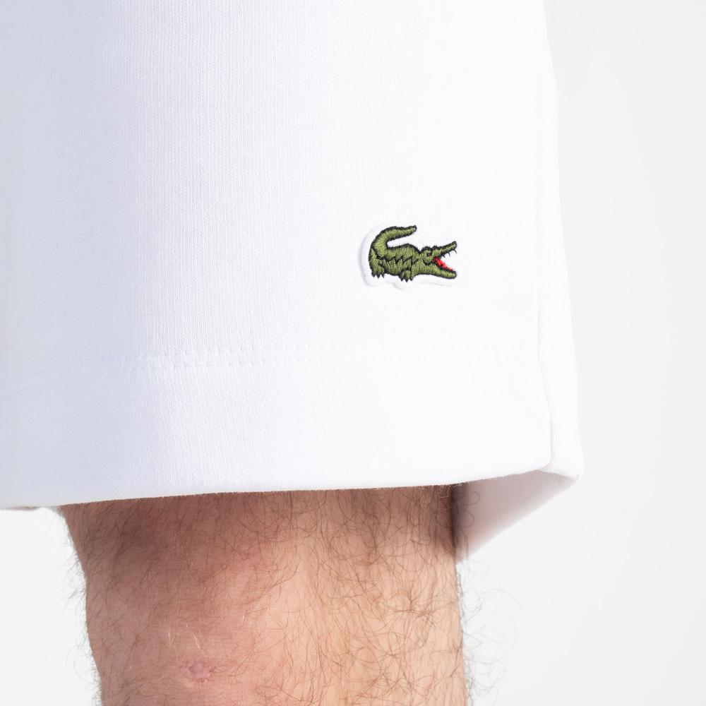 Krátké kalhoty Lacoste GH9627-001 - bílé