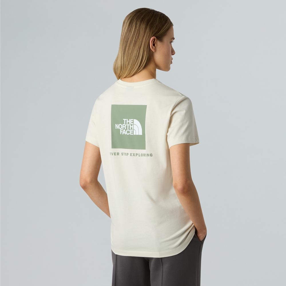 Dámská tričko The North Face NSE Box 0A87NKEBE1 - bílé