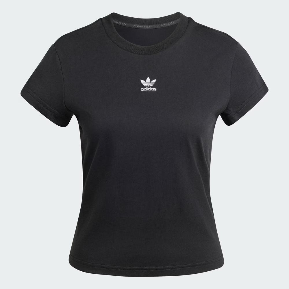 Tričko adidas Essentials Slim IW5707 - černé