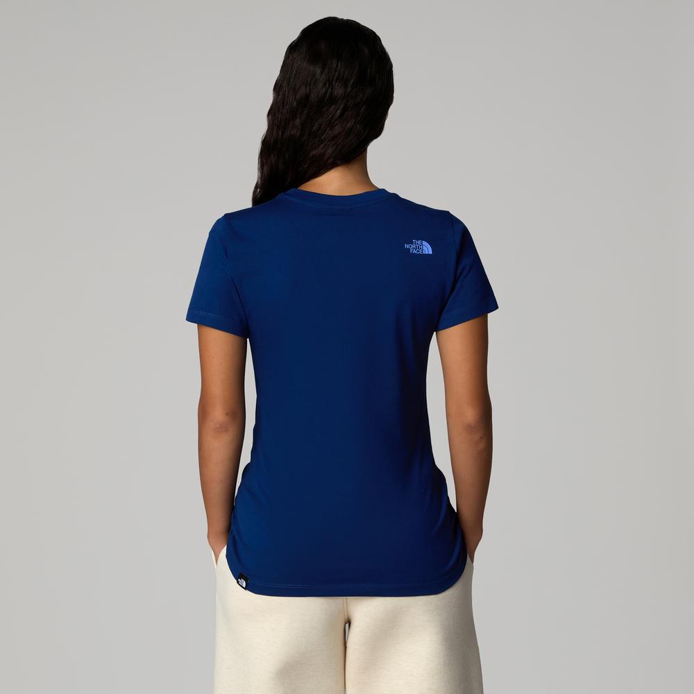 Dámská tričko The North Face Easy 0A8A6D89N1 - tmavě modrě