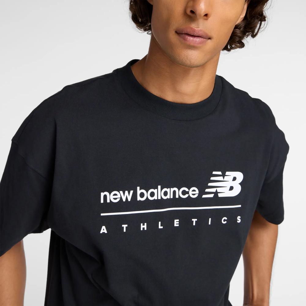 Pánské tričko New Balance MT53525BK - černé