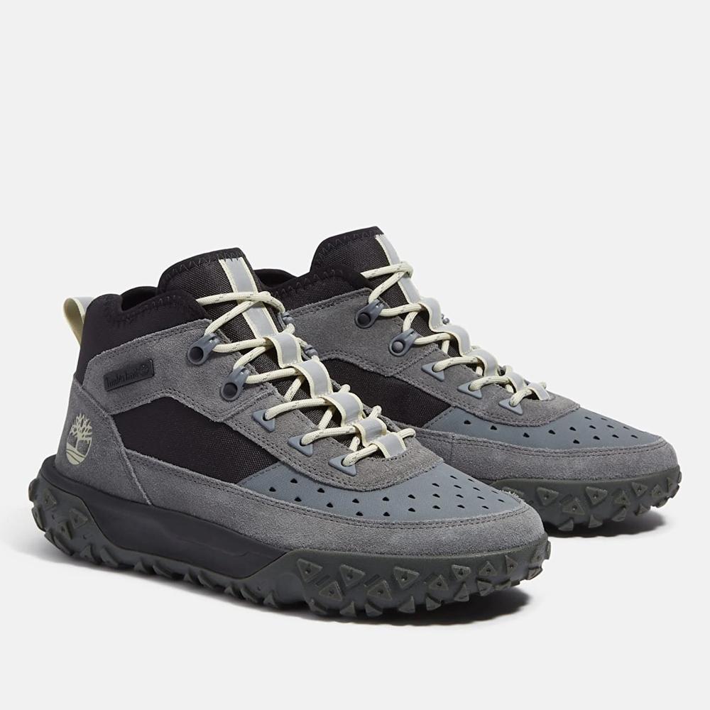 Boty pánské Timberland Greenstride Motion 6 Mid Lace TB0A6CW1A4O1 - šedivé