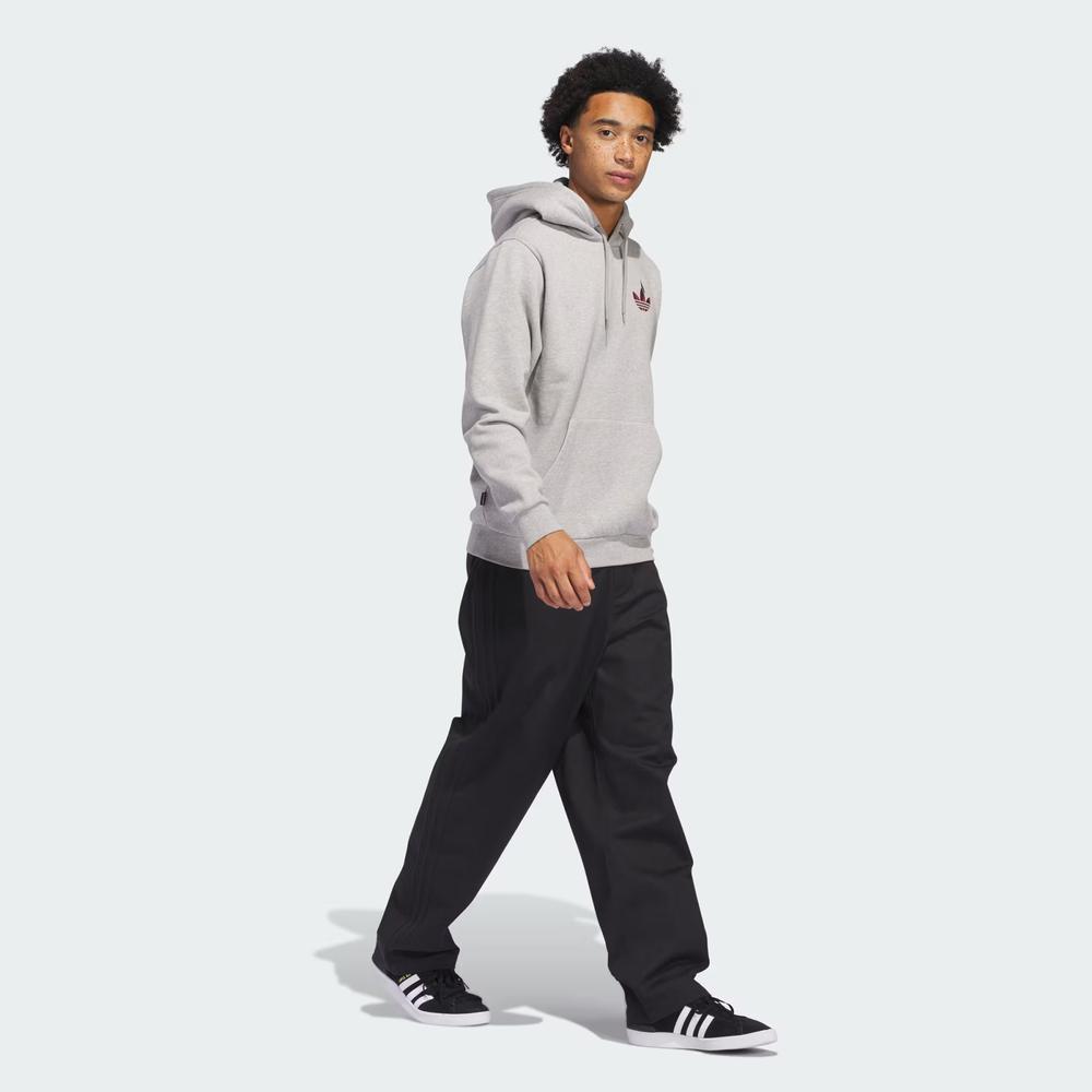 Mikina adidas Originals Trefoil Torch JC8780 - šedivé