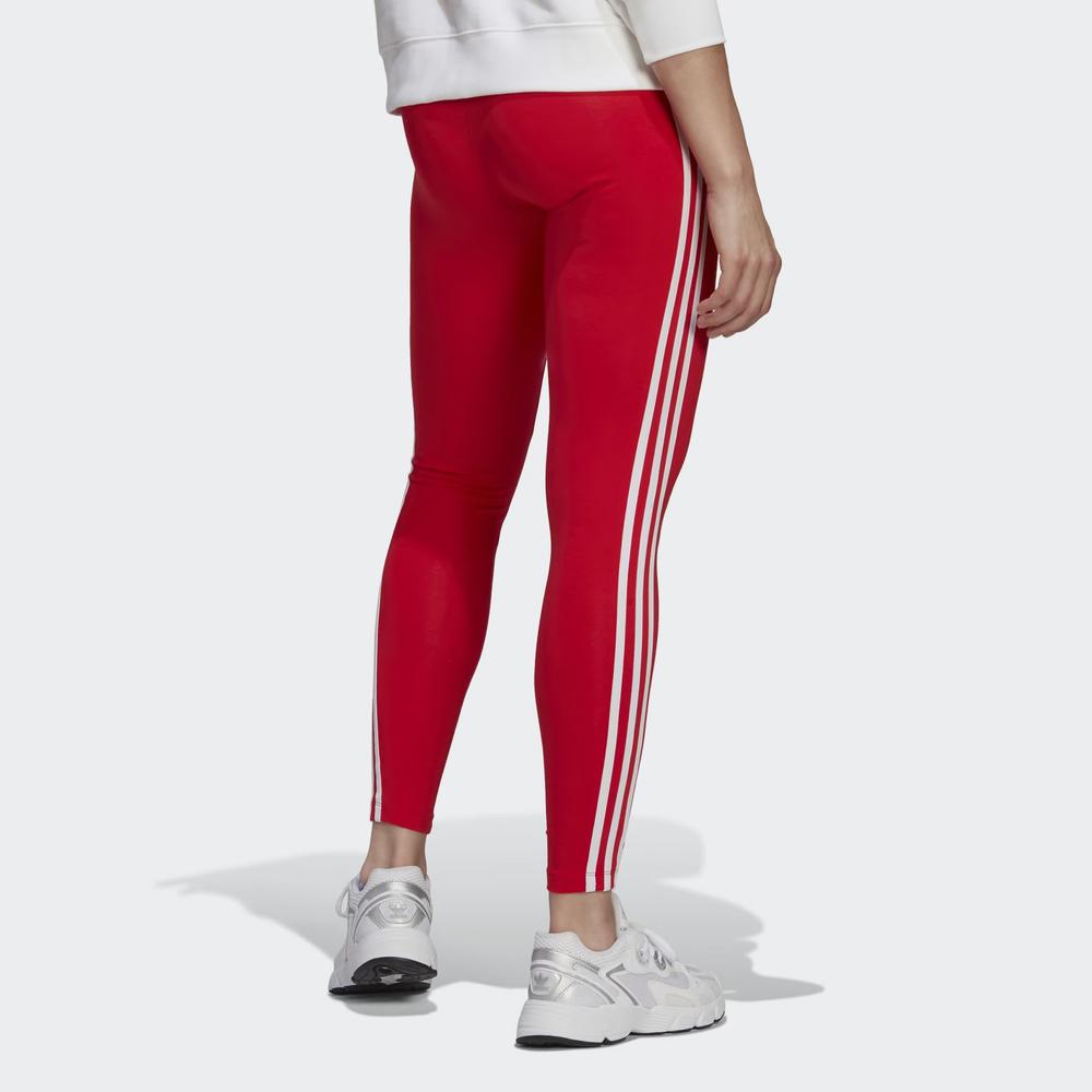 Legíny adidas Originals Adicolor Classics 3-Stripes Tights HD2348 - červené