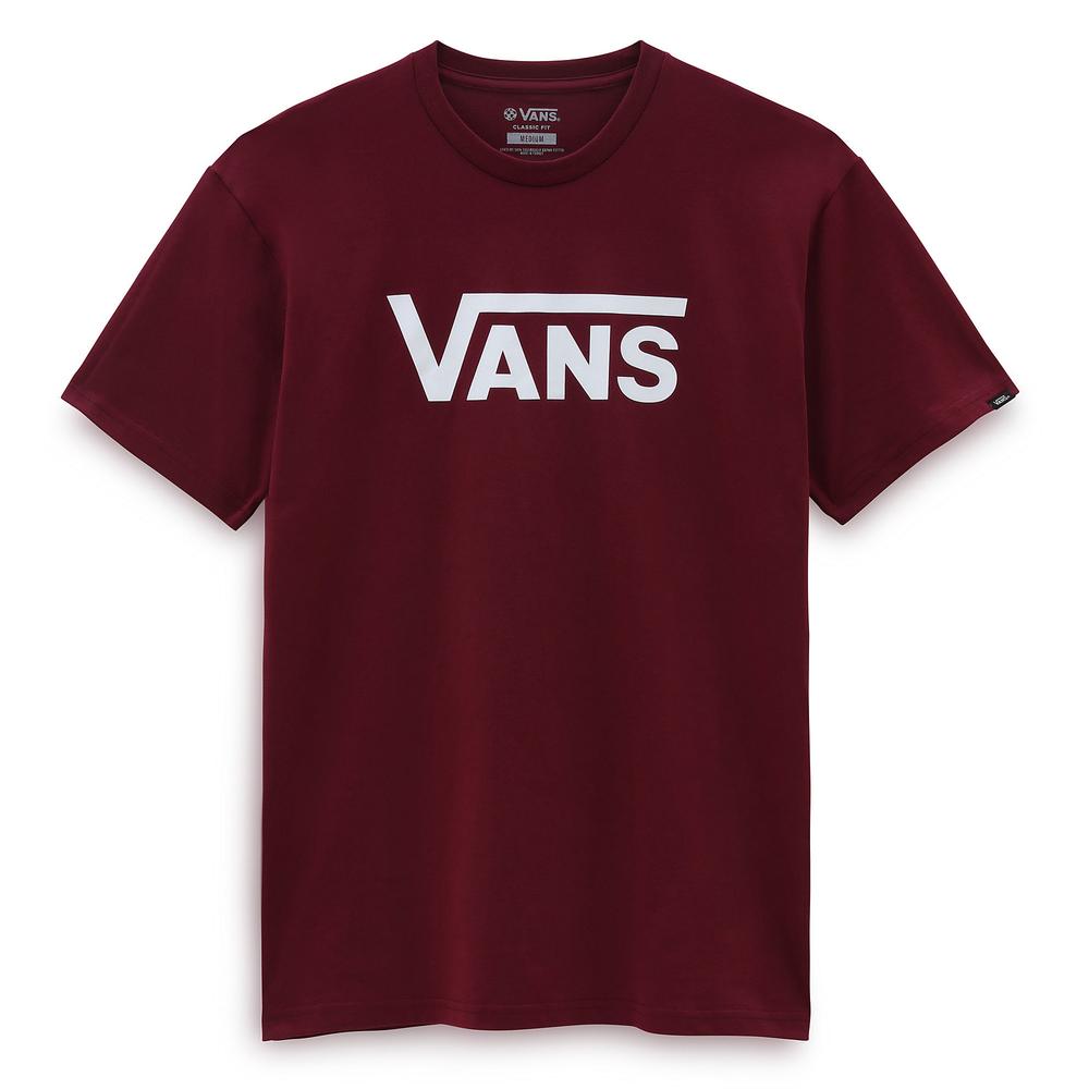 Tričko Vans Classic VN000GGGZ281 - červené