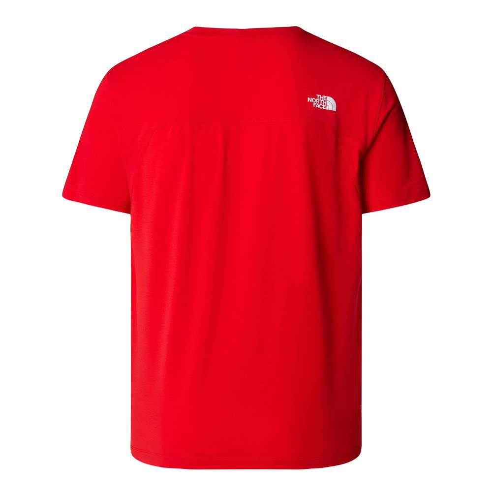 Pánská tričko The North Face Lightning Alpine 0A87H7HCL1 - červené