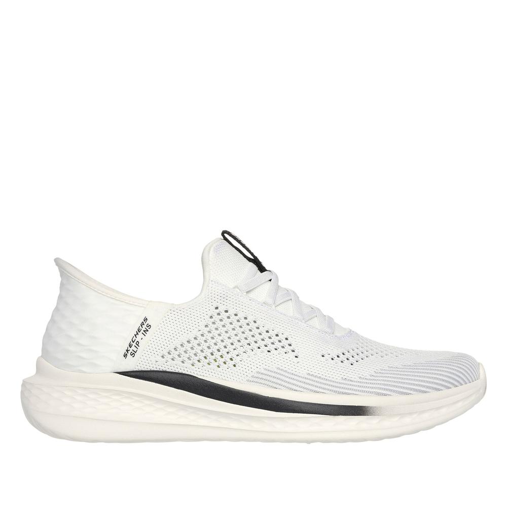 Boty Skechers Slip-ins RF: Slade Quinto 210810WHT - bílé