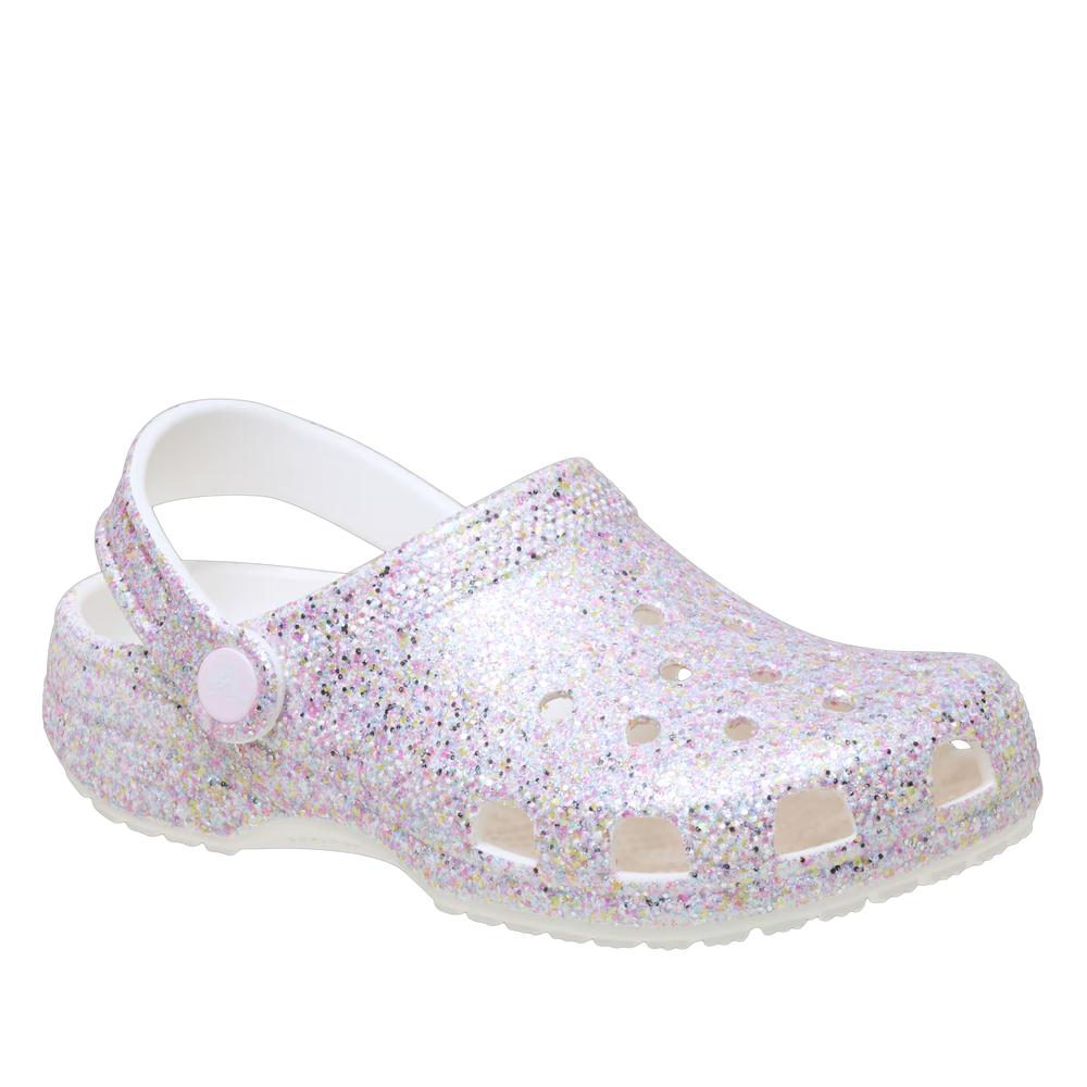 Žabky Crocs Classic Fantasy Glitter Clog 212561-100 - různobarevné