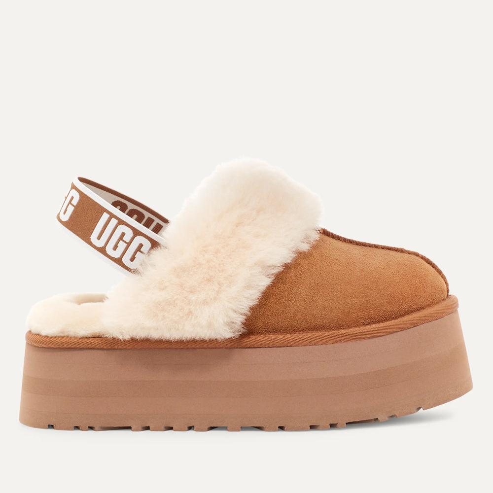 Boty dámské Ugg W Funkette 1113474-CHE - hnědé