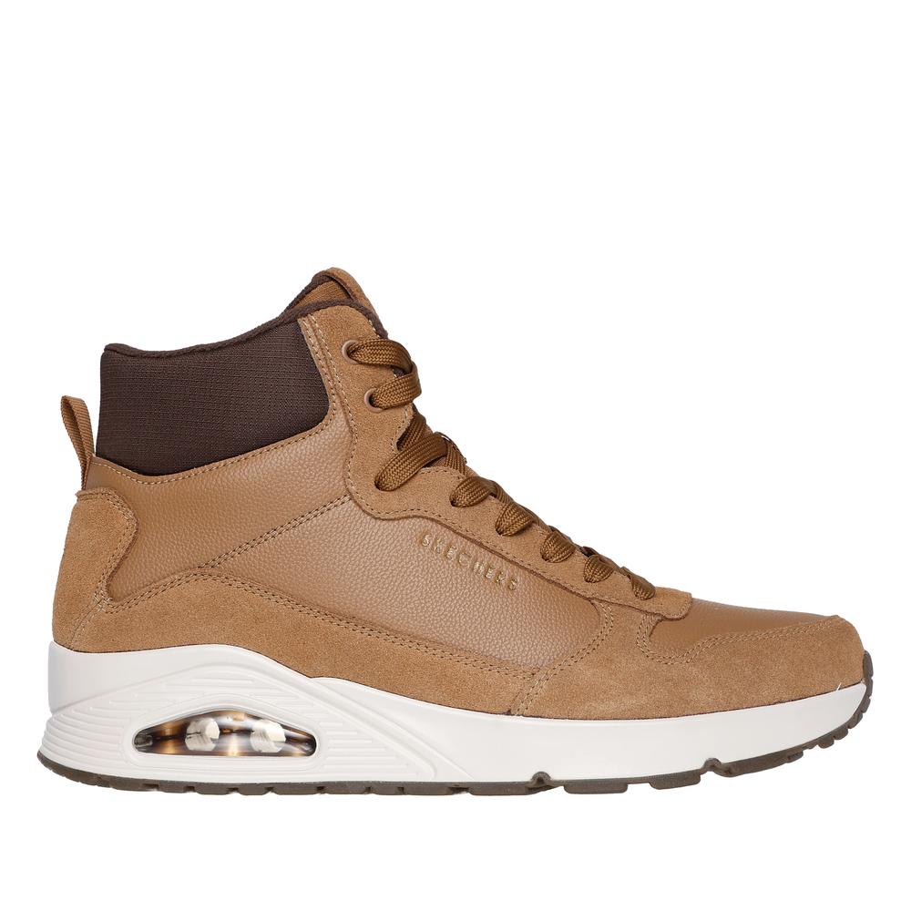 Pánské boty Skechers Uno Stand High 183013WSK - hnědé