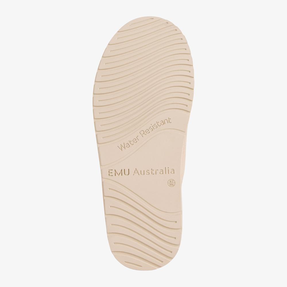Boty dámské Emu Australia Stinger Micro Flatform 2.0 W13296MACA - béžové