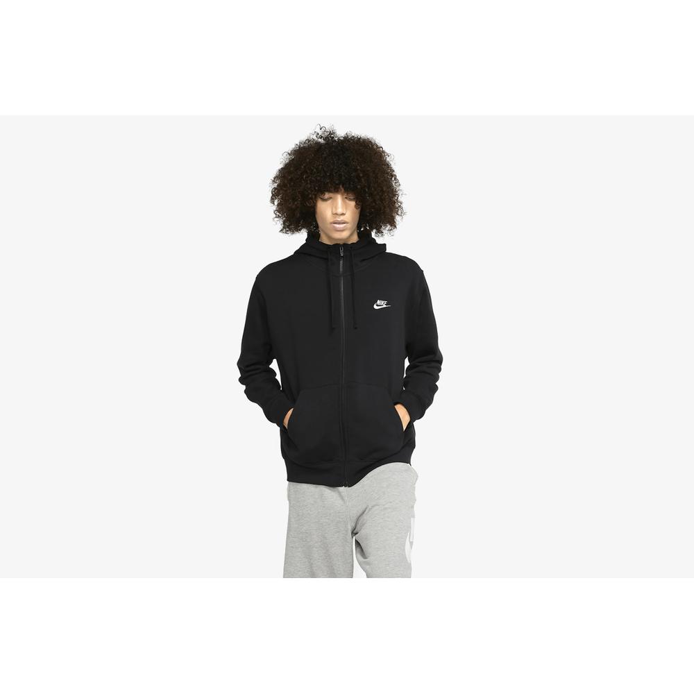 Mikina Nike NSW W Club Hoodie FZ BV2645-010 - černé