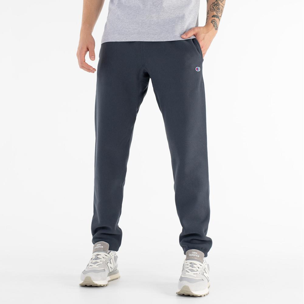 Kalhoty Champion Elasticated Cuffs Reverse Weave Joggers 216540-BS551 - tmavě modrě
