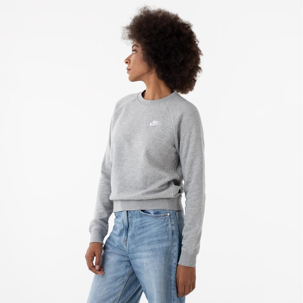 Mikina Nike Essentional Crew BV4110-063 - šedivé
