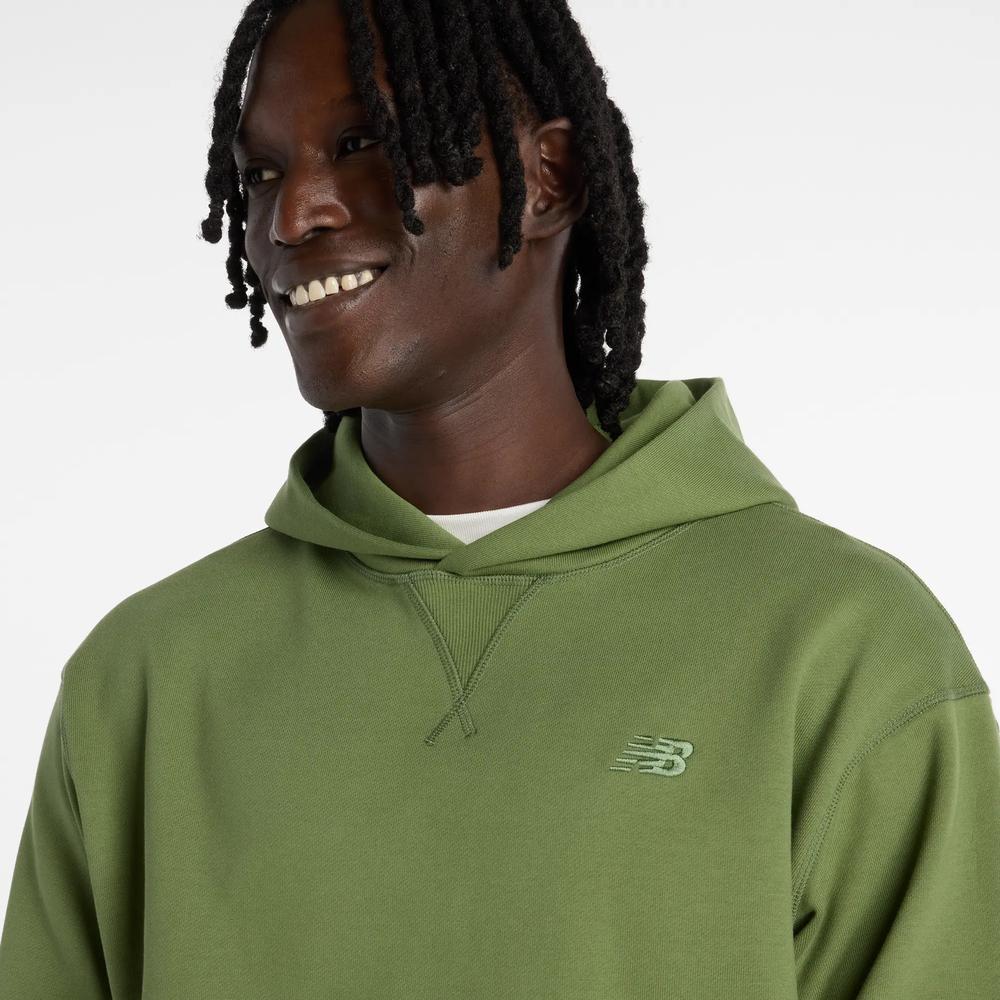 Pánské mikina New Balance MT41534AAS - zelené