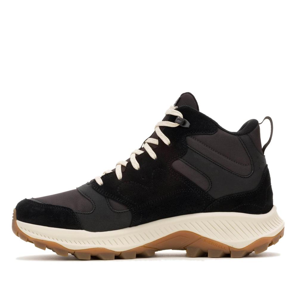 Pánské boty Merrell Tempo Sol Mid Waterproof J038731 - černé