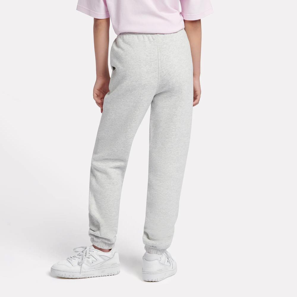 Dětské kalhoty New Balance LAKG0058AHH - šedivé