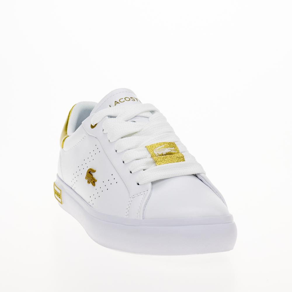 Boty Lacoste Powercourt 2.0 745SFA0034-216 - bílé