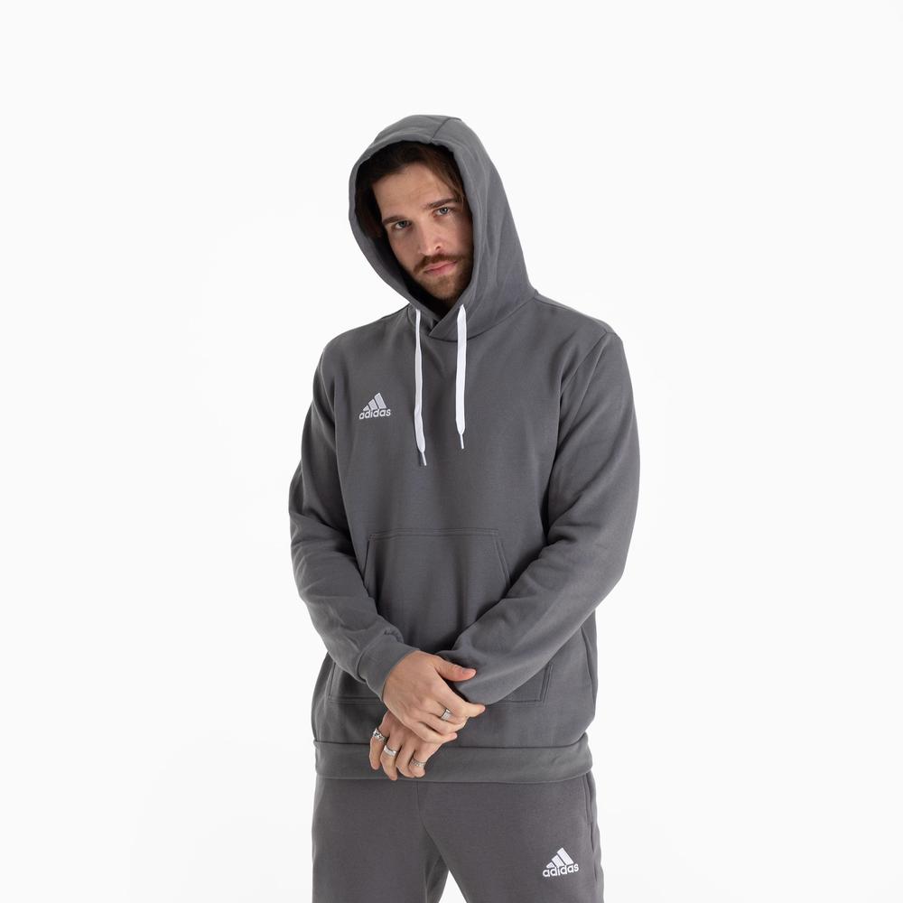 Mikina adidas Entrada 22 HB0578 - šedivé