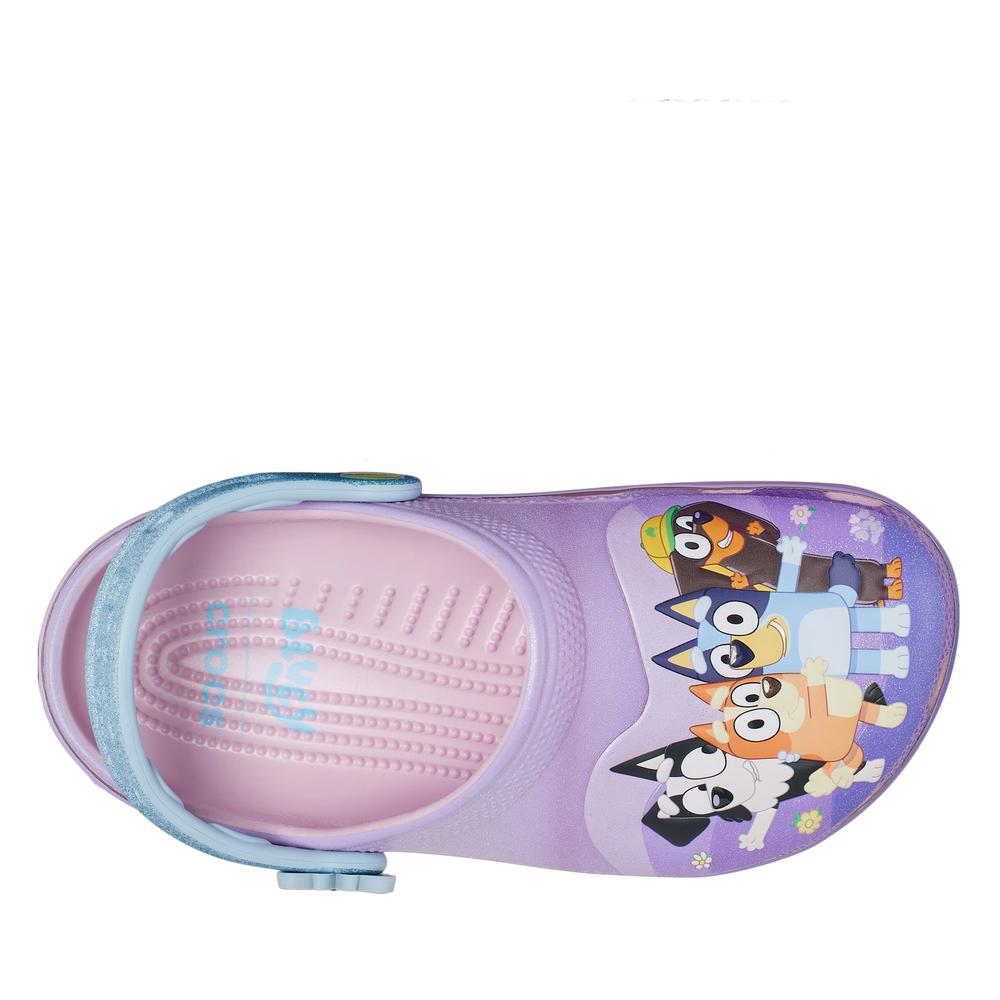 Dětské Žabky Crocs Toddler Bluey Friends Forever Classic Clog 212370-90H - růžové