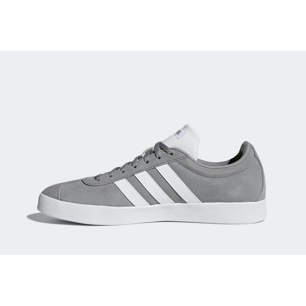 Boty adidas VL Court 2.0 B43807 - šedivé