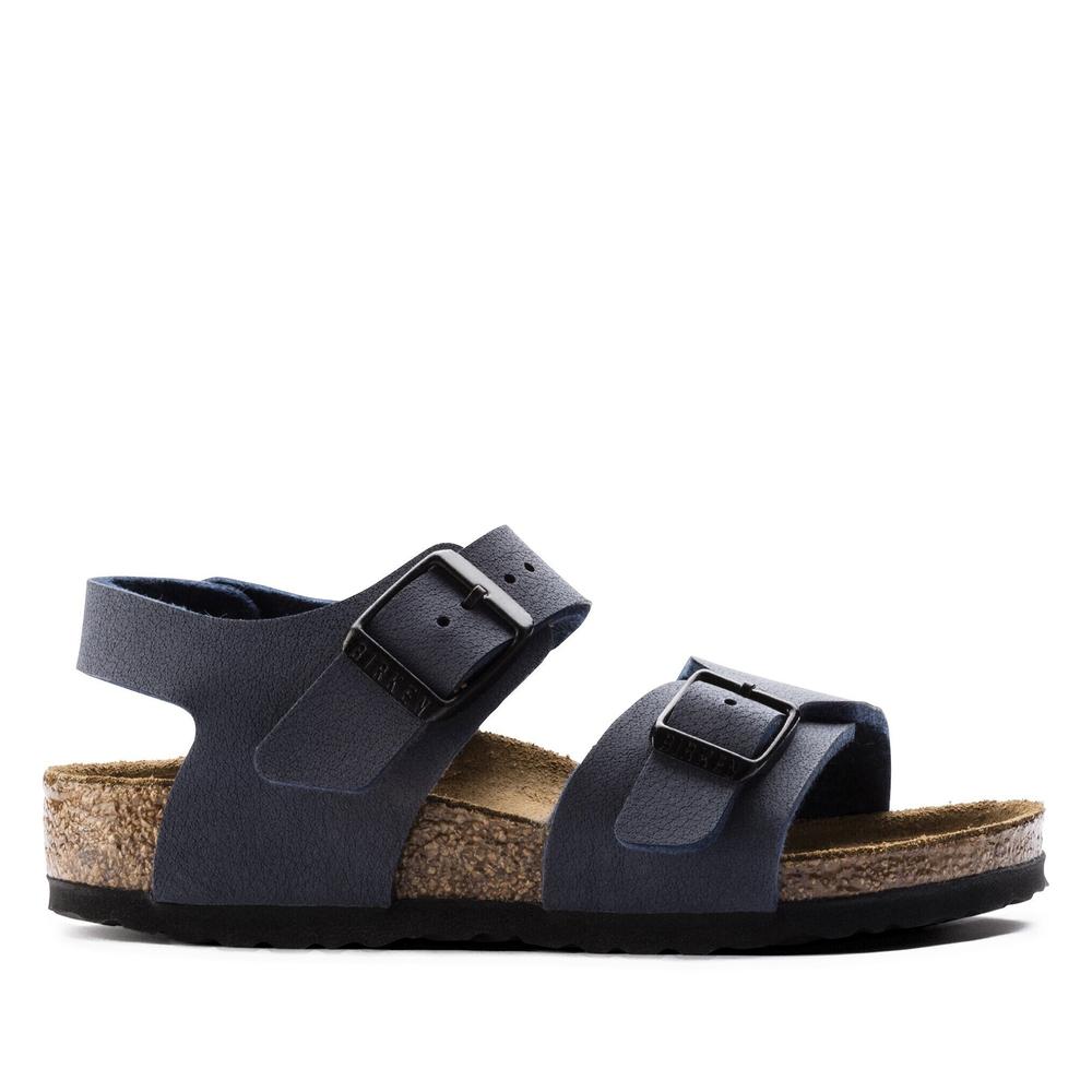 Dětské sandále Birkenstock New York 87773 - tmavě modrě