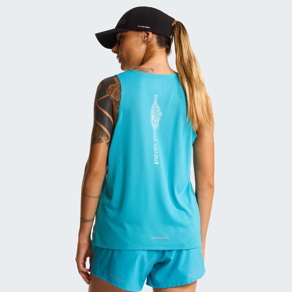 Dámská tričko The North Face Lightbright 0A8G2EG7D1 - modré