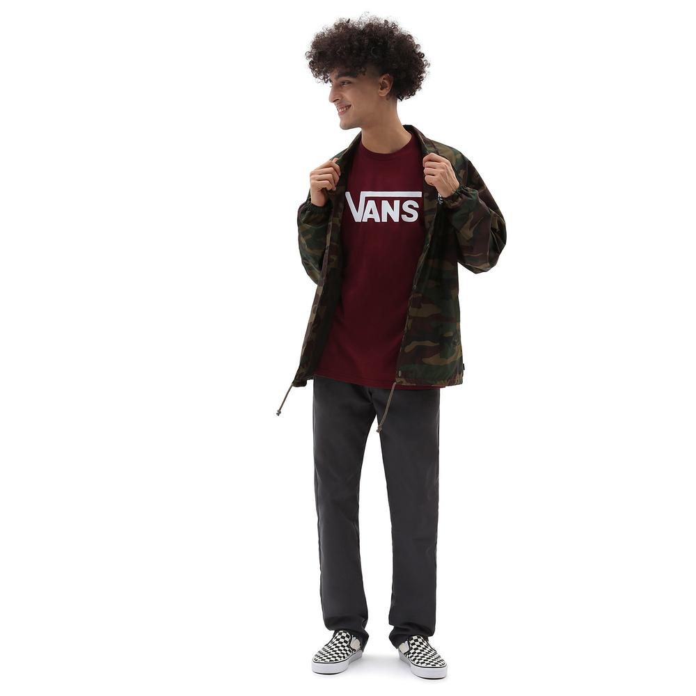 Tričko Vans Classic VN000GGGZ281 - červené