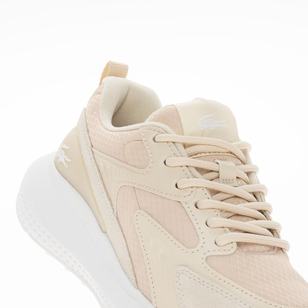 Boty Lacoste L003 EVO 748SFA0077-LT3 - béžové