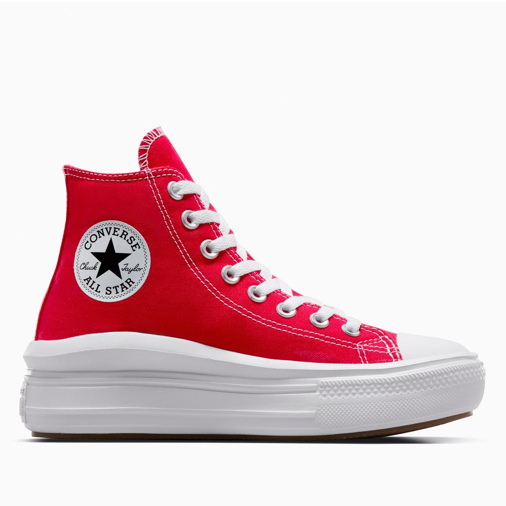 BotyConverse Chuck Taylor All Star Move A09073C - červené