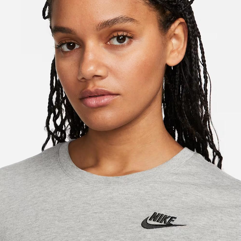 Dámská tričko Nike Sportswear Club Essentials DX7902-063 - šedivé